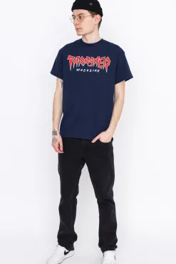 Clearance Koszulka Thrasher Jagged Logo T-shirty