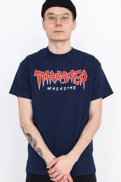 Clearance Koszulka Thrasher Jagged Logo T-shirty
