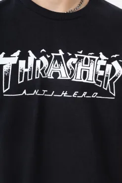 Discount Koszulka Thrasher x Antihero Pigeon Mag Thrasher Magazine X Antihero|T-shirty