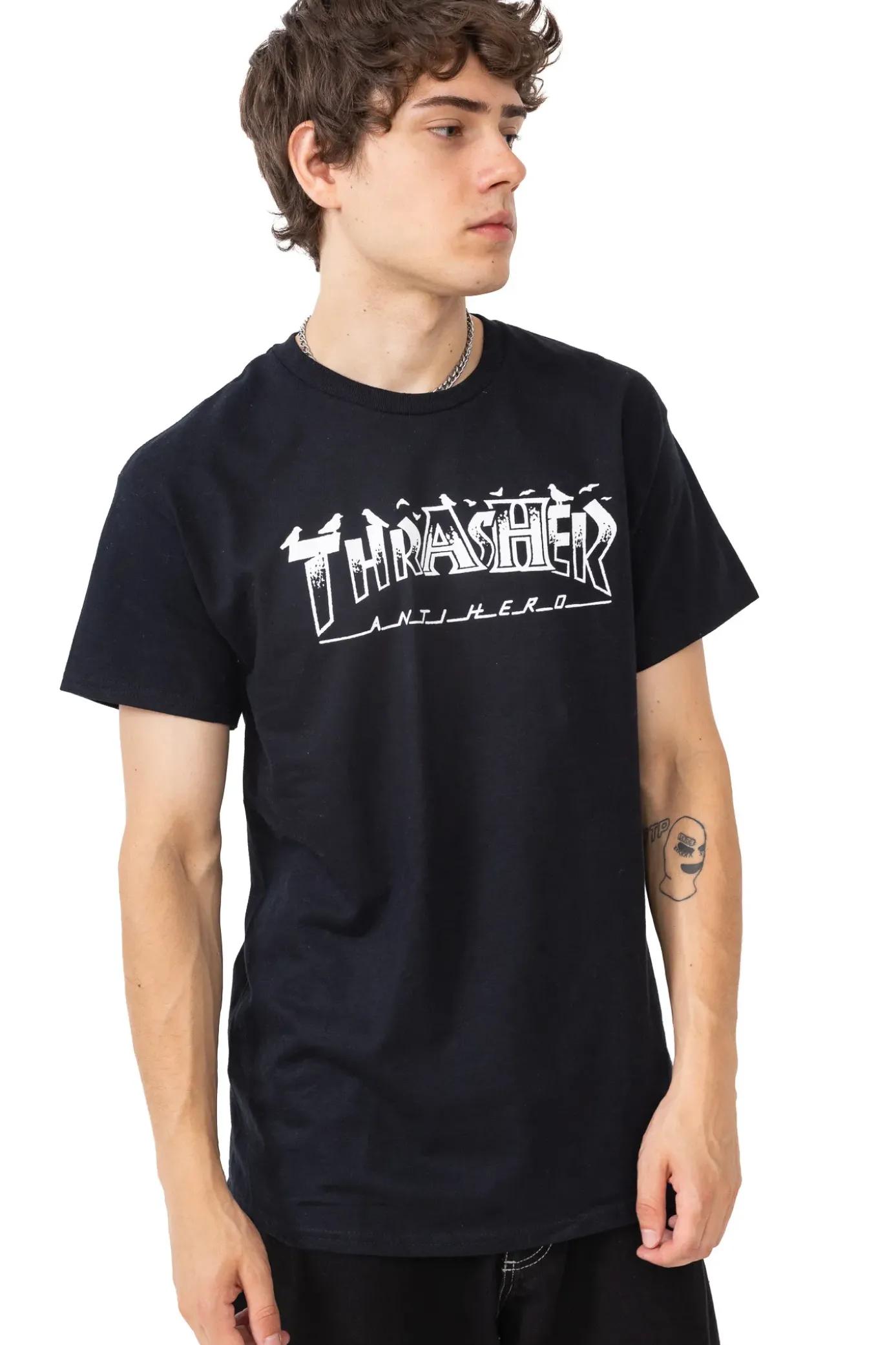 Discount Koszulka Thrasher x Antihero Pigeon Mag Thrasher Magazine X Antihero|T-shirty