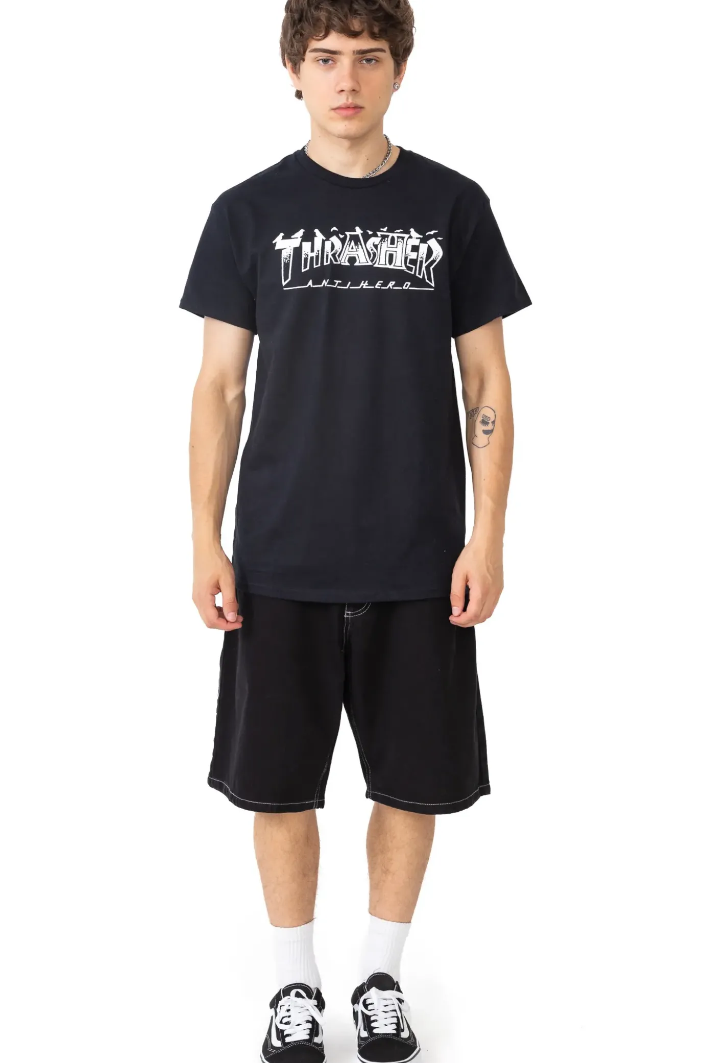 Discount Koszulka Thrasher x Antihero Pigeon Mag Thrasher Magazine X Antihero|T-shirty