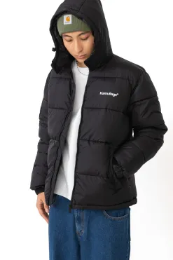 New Kurtka Zimowa Puff Mini Logo Hoodie Zimowe
