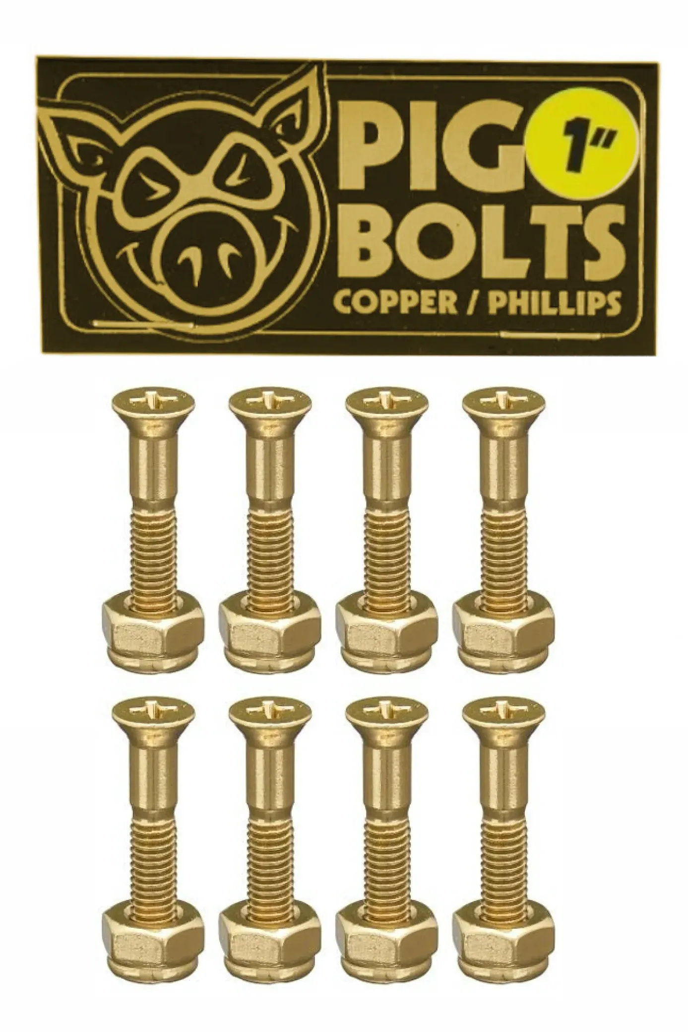 Montażówki Pig Gold Phillips 1" Montażówki Do Deskorolki
