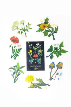Hot Naklejki Herbarium Inne