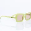 New Okulary 434/MG/2K22 Green Red Okulary Przeciwsłoneczne