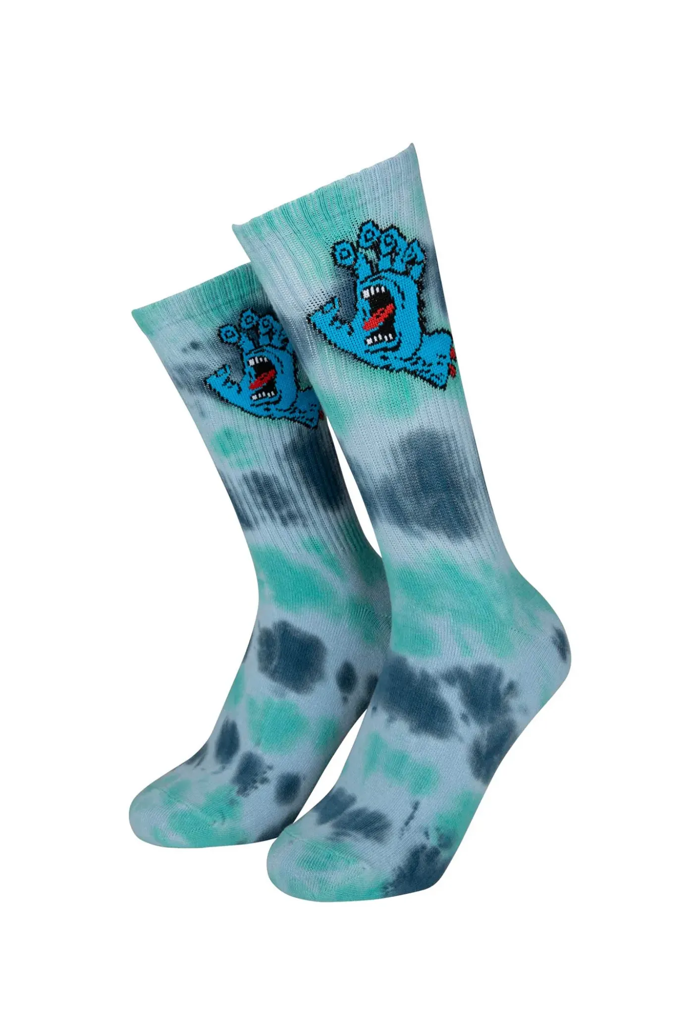 Outlet Skarpety Santa Cruz Screaming Hand Tie Dye Skarpety