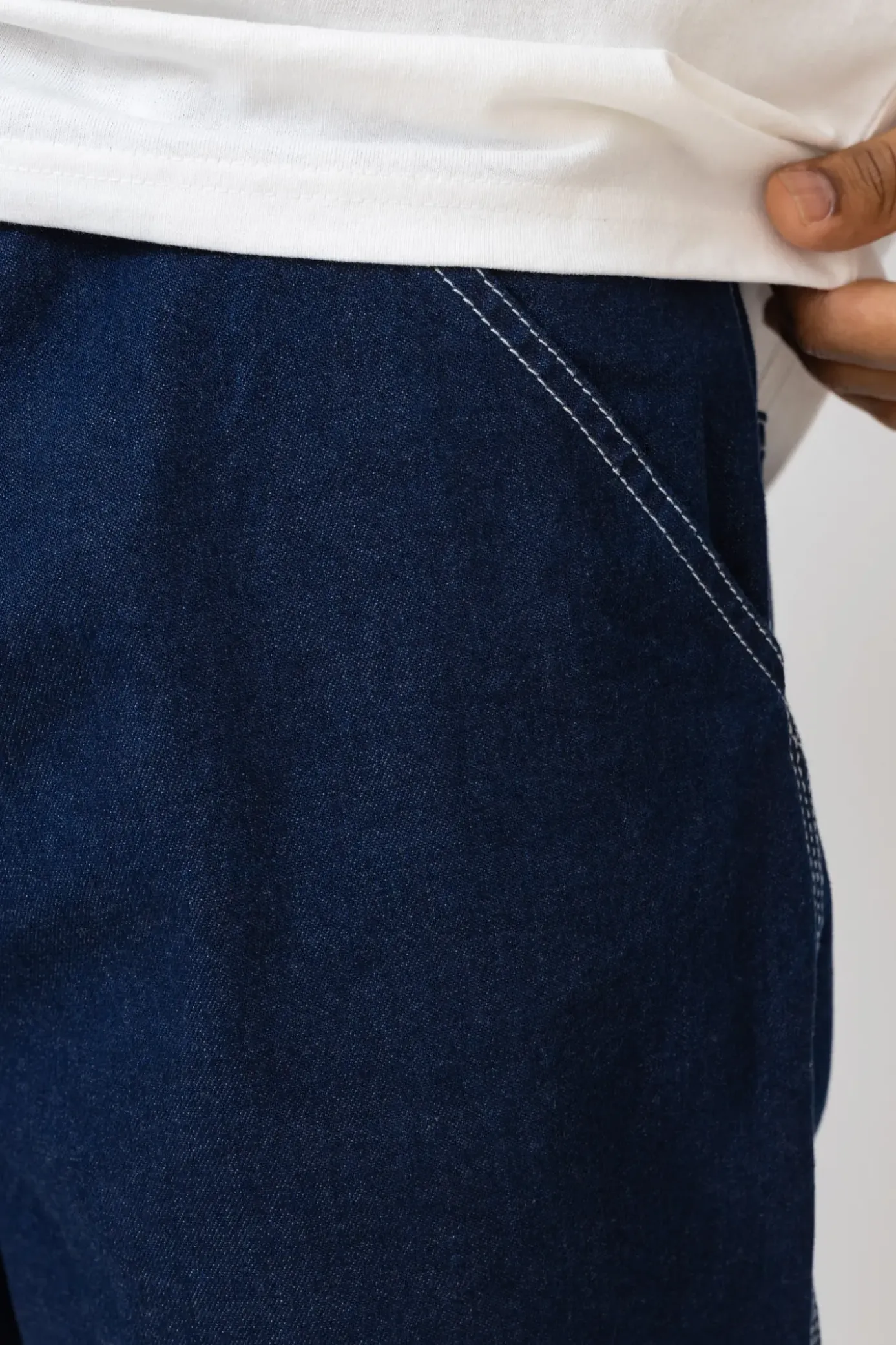 New Spodnie Simple Spodnie Baggy|Jeansy
