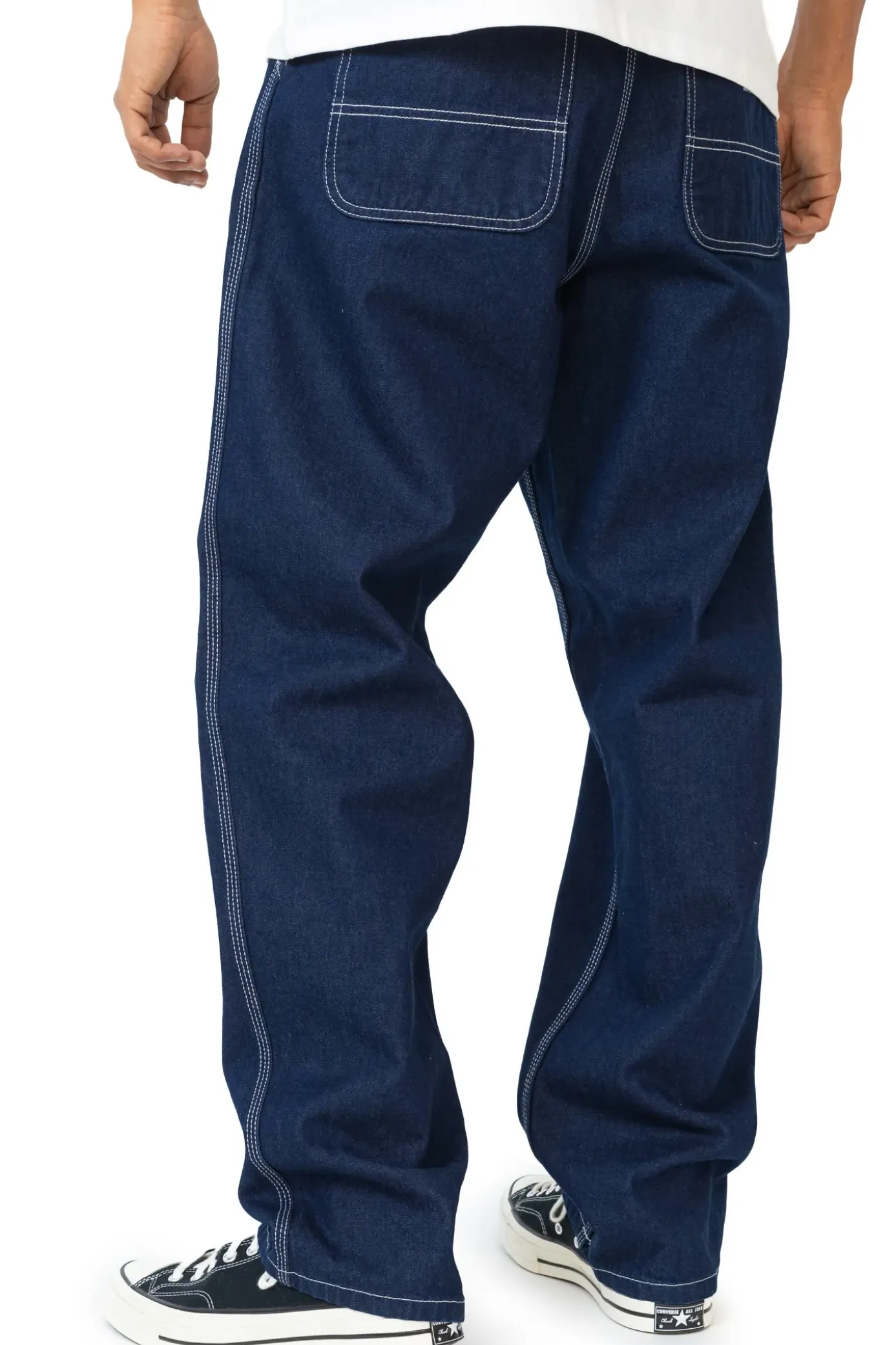 New Spodnie Simple Spodnie Baggy|Jeansy