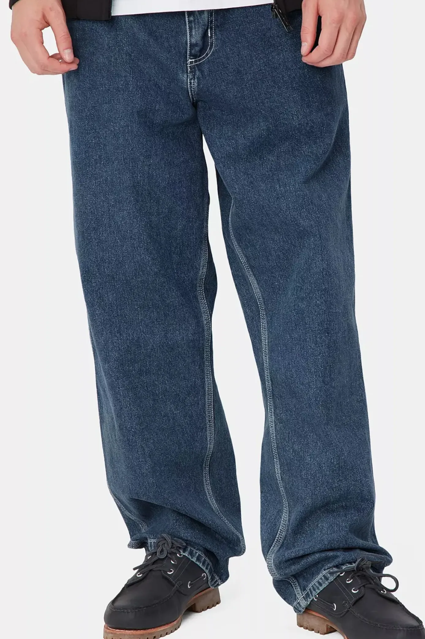 New Spodnie Simple Spodnie Baggy|Jeansy