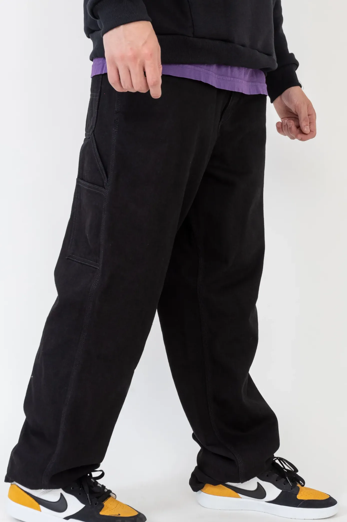 Spodnie Single Knee Jeans Jeansy