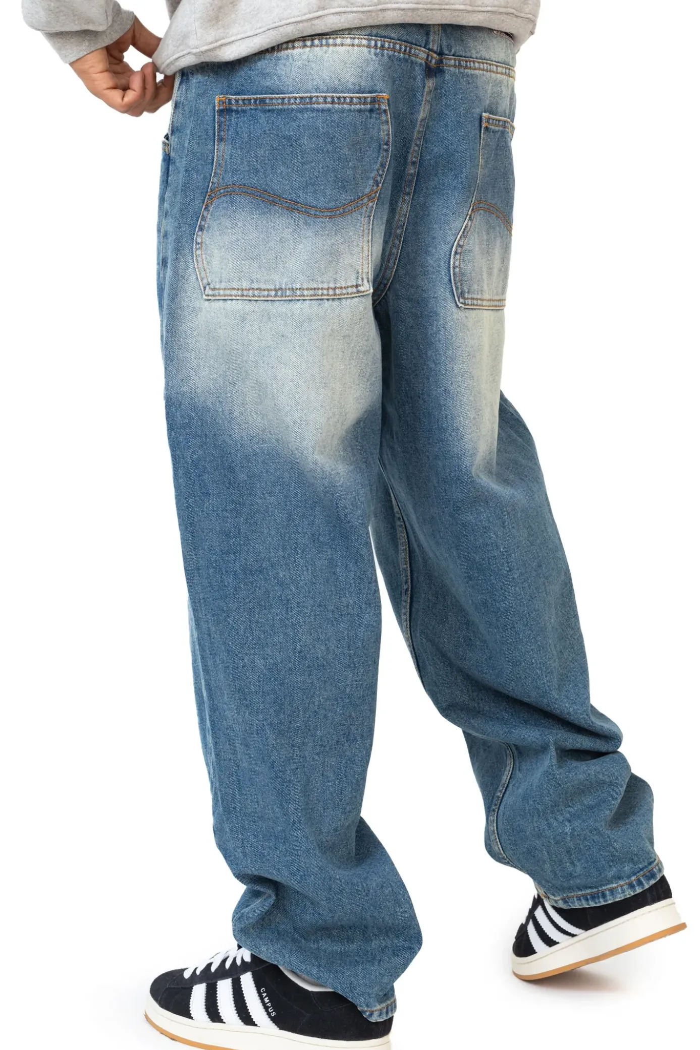 New Spodnie Classic Baggy Jeansy|Wszystkie Spodnie