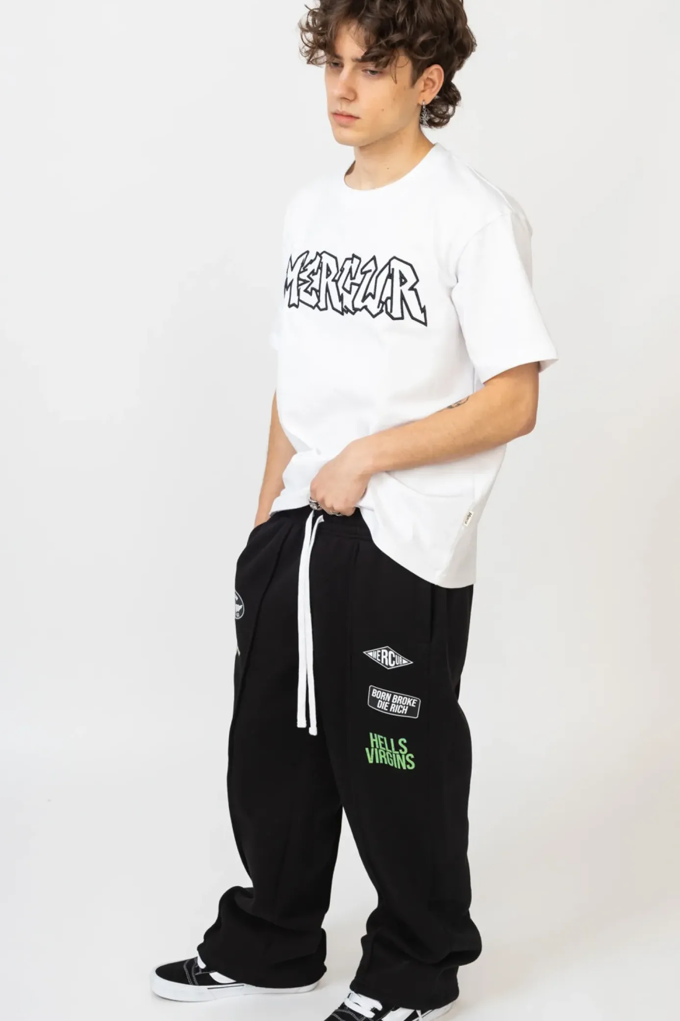 Online Spodnie Dresowe Patch Spodnie Dresowe|Spodnie Materiałowe