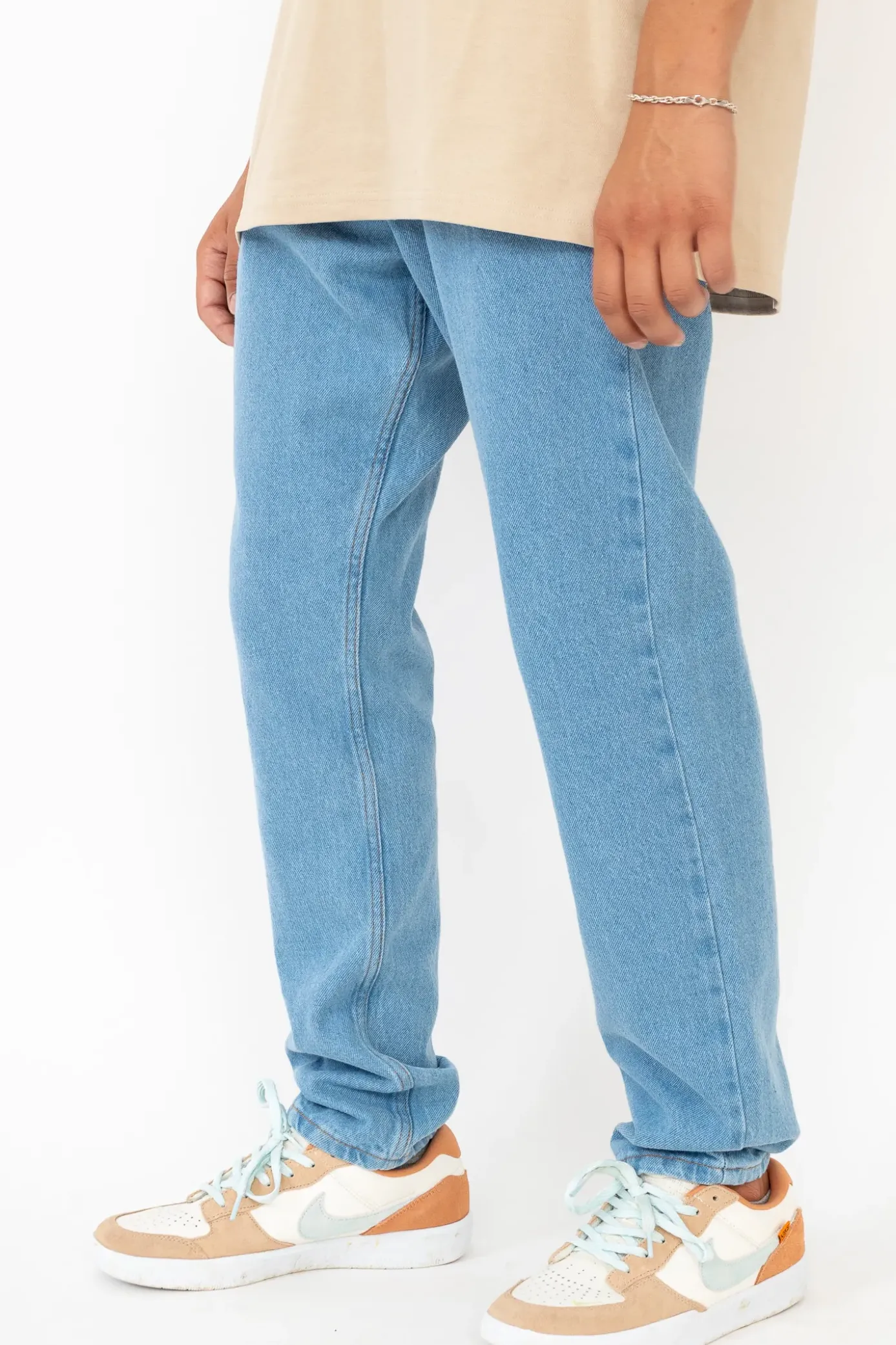 Spodnie Jeansowe Mid-Slim Jeansy