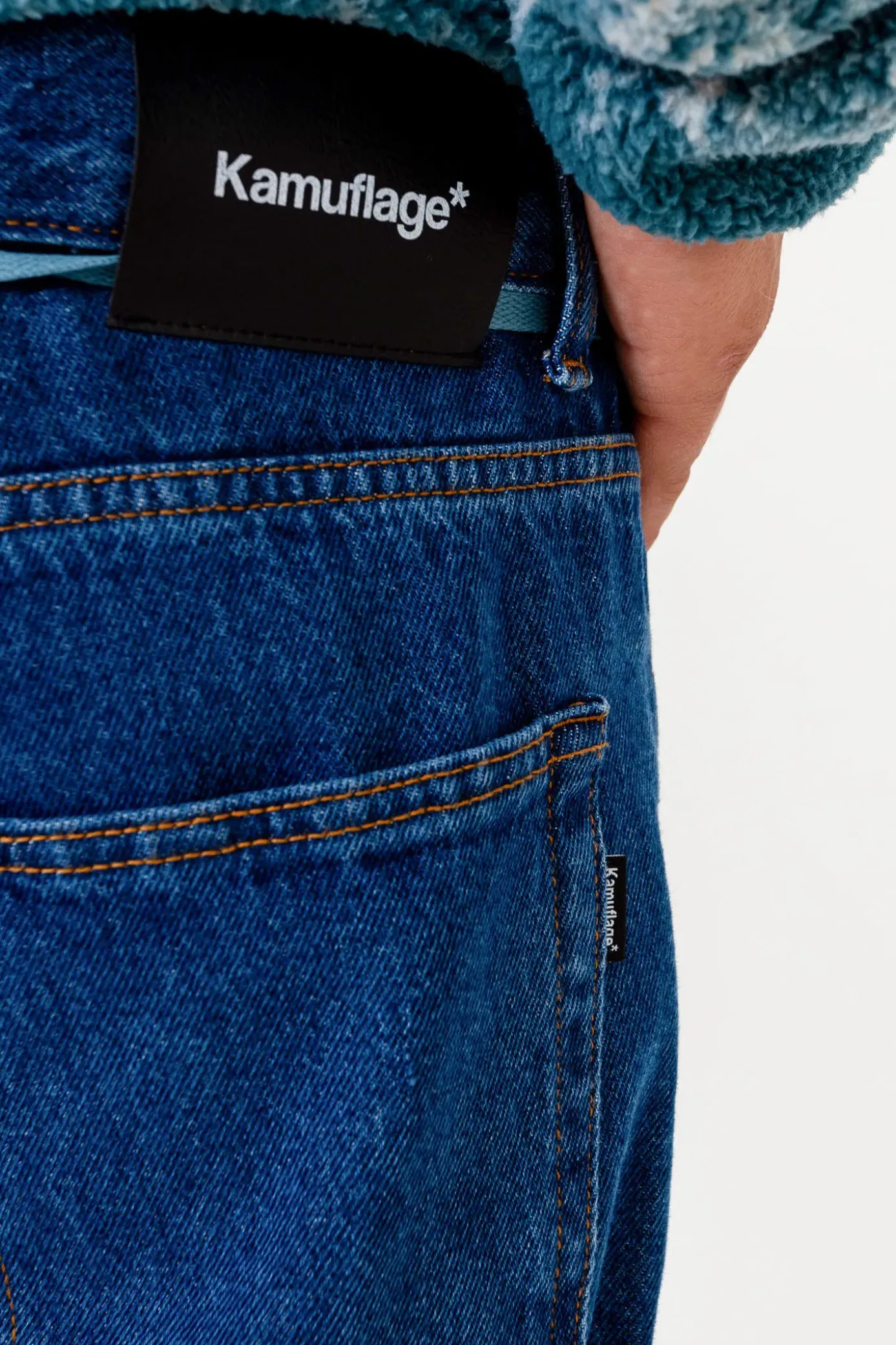 Online Spodnie Jeansowe Mid-Slim Jeansy