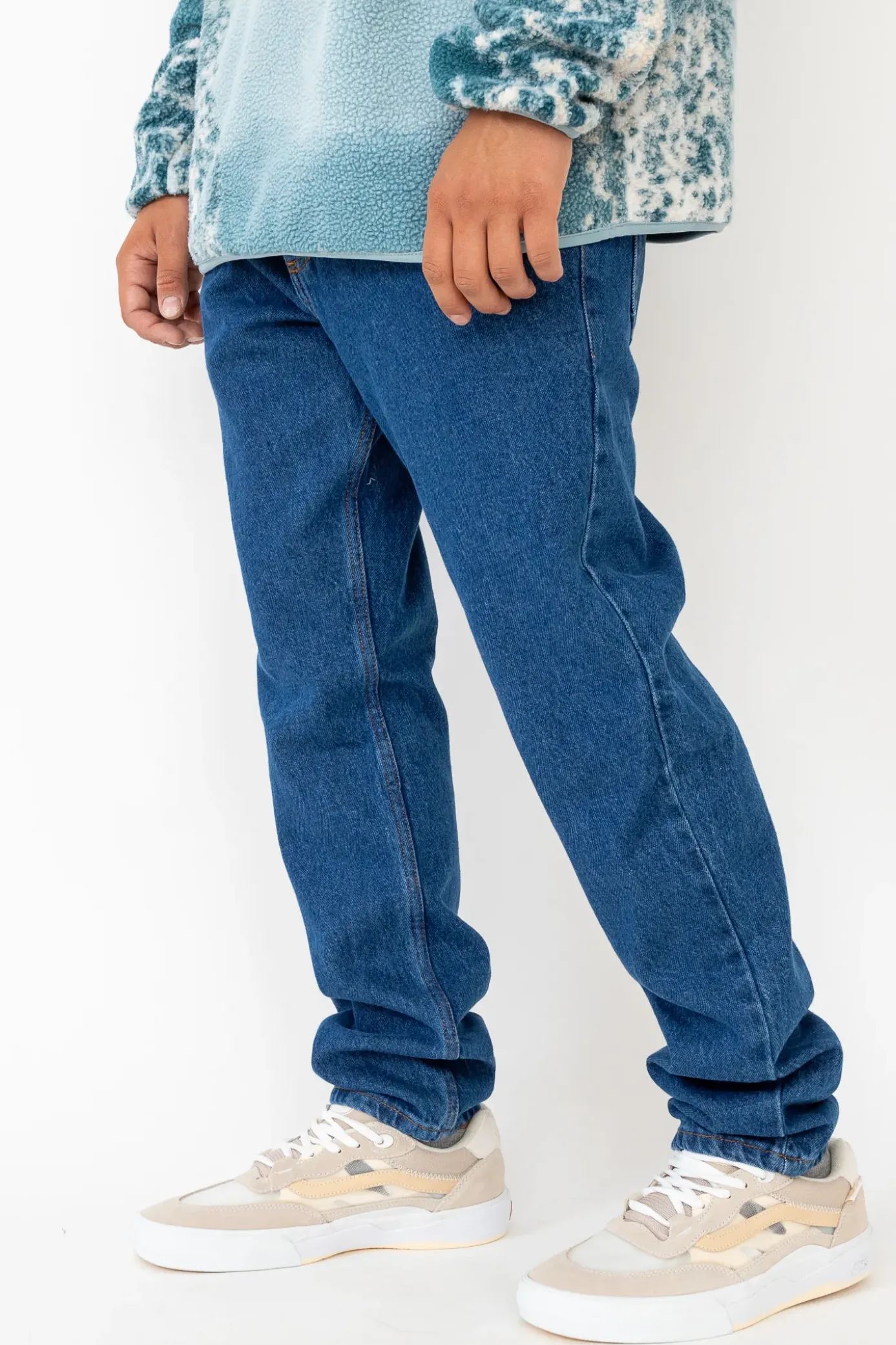 Online Spodnie Jeansowe Mid-Slim Jeansy