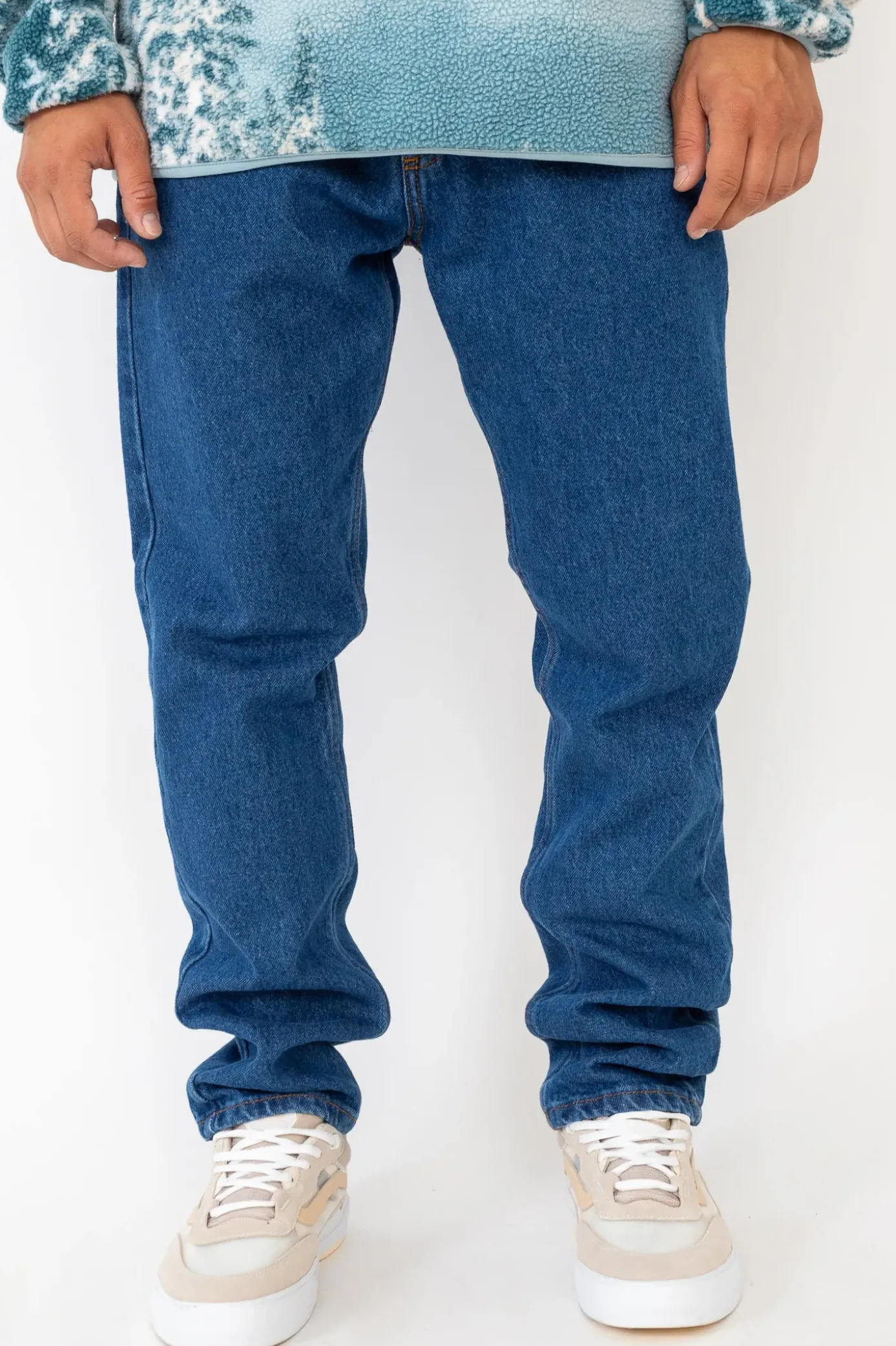 Online Spodnie Jeansowe Mid-Slim Jeansy