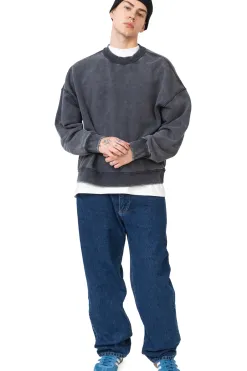 Best Spodnie Biggie Blurry Spodnie Baggy|Jeansy