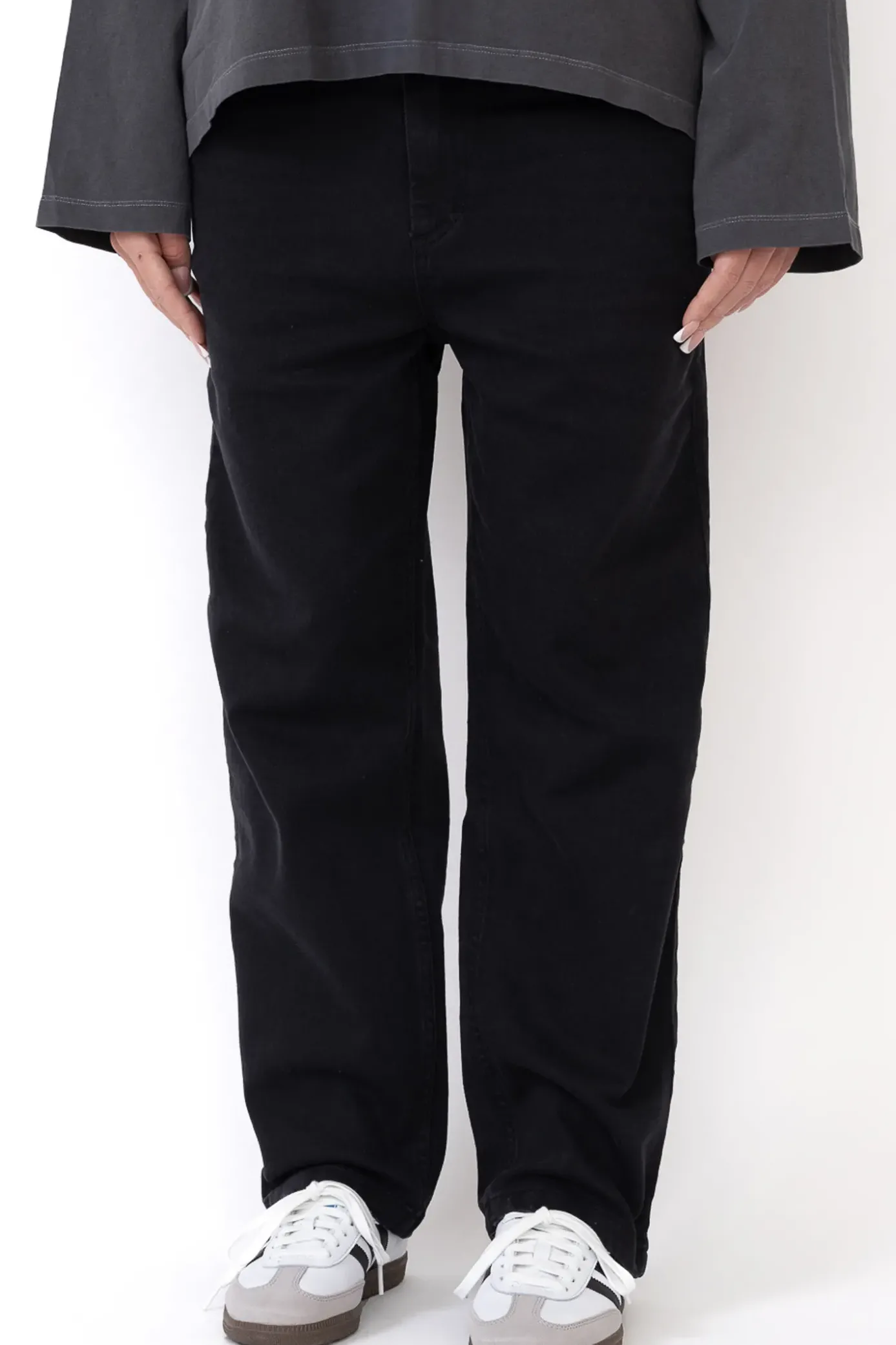 Online Spodnie Embroider Spodnie Baggy|Jeansy
