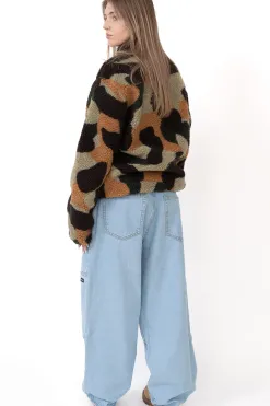 Online Spodnie Way Too Big Double Knee Spodnie Baggy|Jeansy