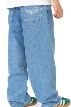 Online Spodnie Loose Brush Spodnie Baggy|Jeansy