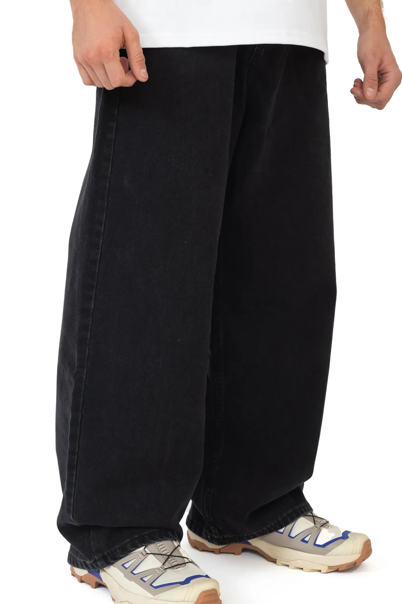 New Spodnie Loose Gothic Spodnie Baggy|Jeansy