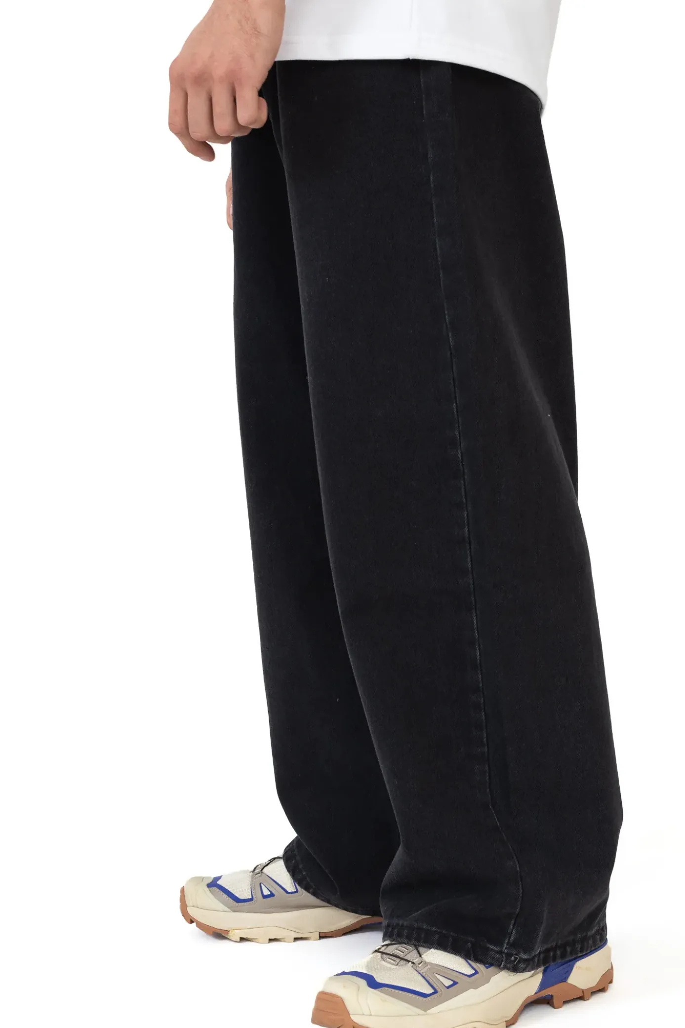 New Spodnie Loose Gothic Spodnie Baggy|Jeansy