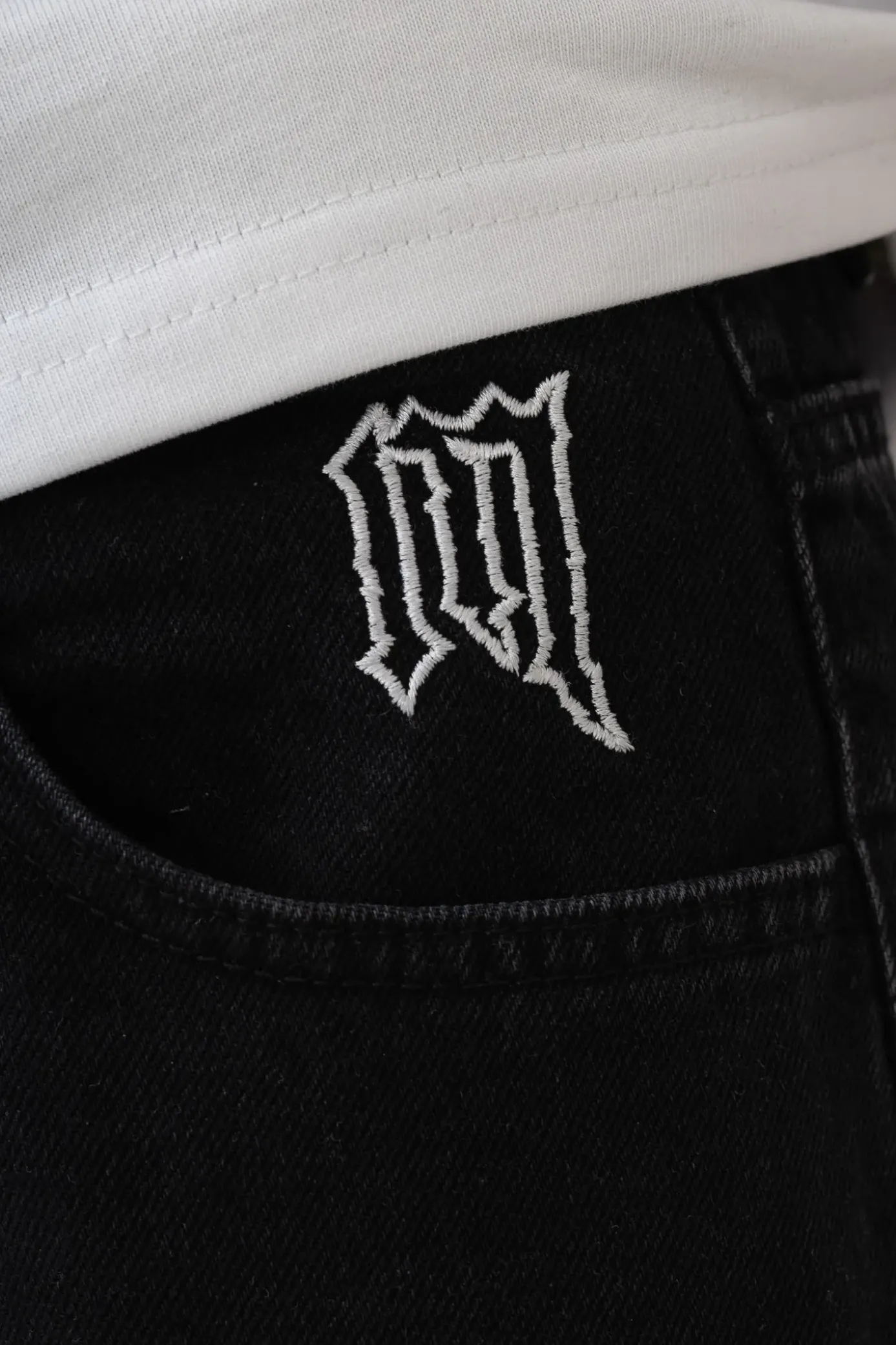 New Spodnie Loose Gothic Spodnie Baggy|Jeansy