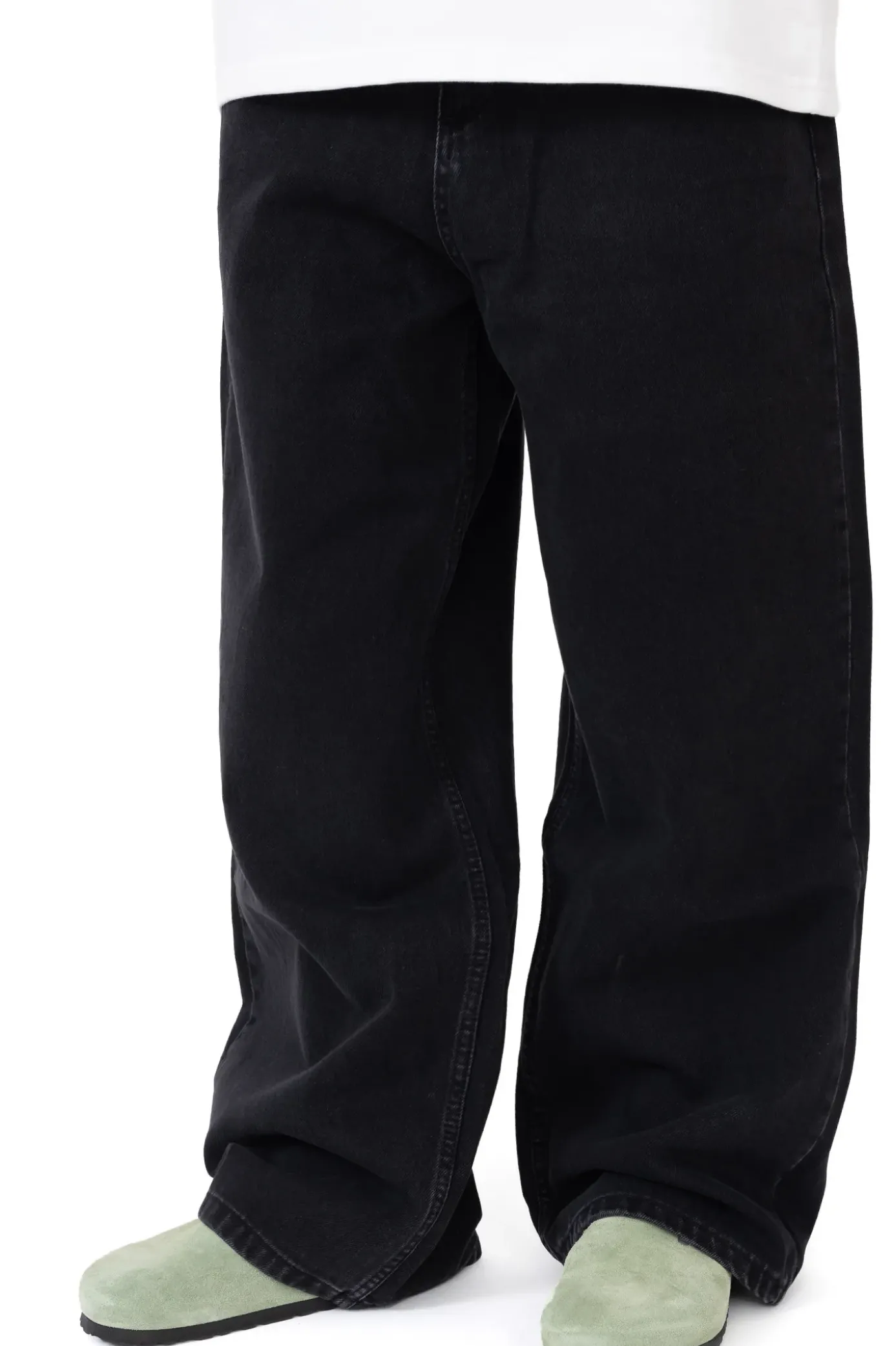 New Spodnie Loose Gothic Spodnie Baggy|Jeansy