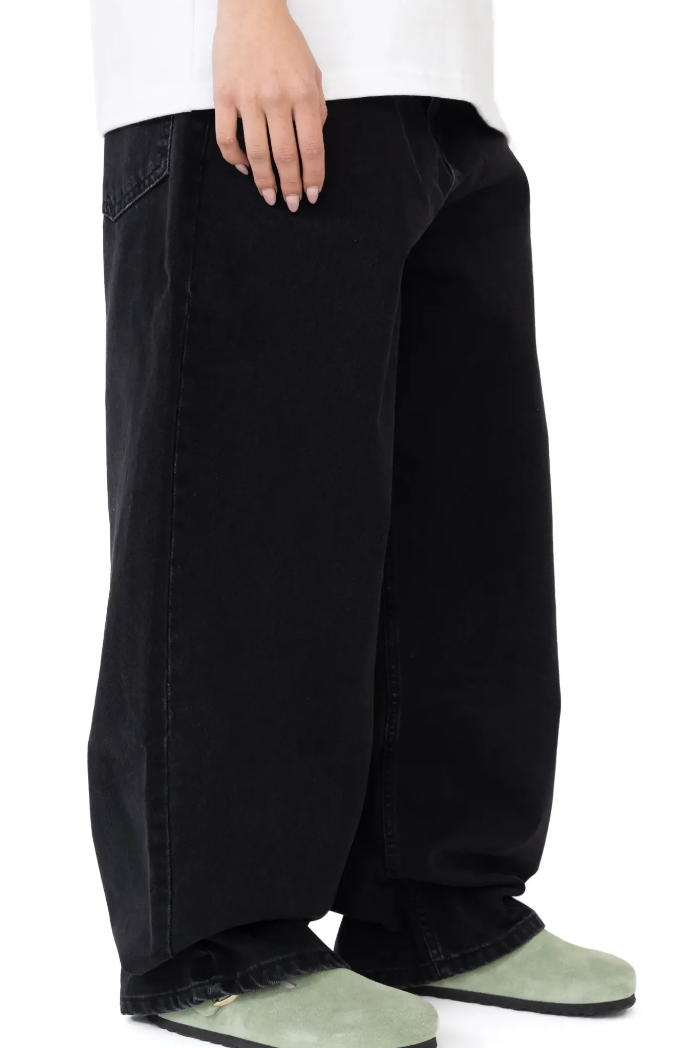 New Spodnie Loose Gothic Spodnie Baggy|Jeansy
