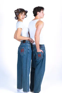 Sale Spodnie Monument Spodnie Baggy|Jeansy