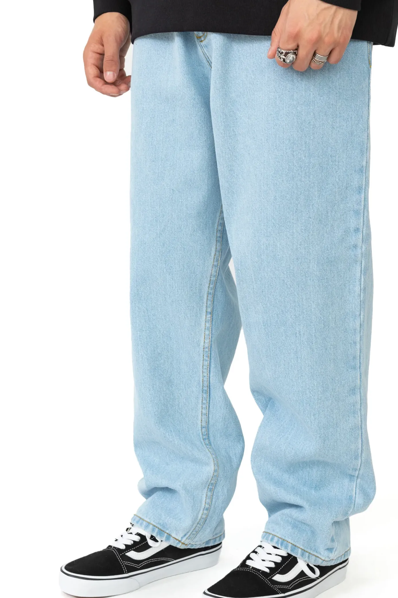 Clearance Spodnie Throw Up Spodnie Baggy|Jeansy