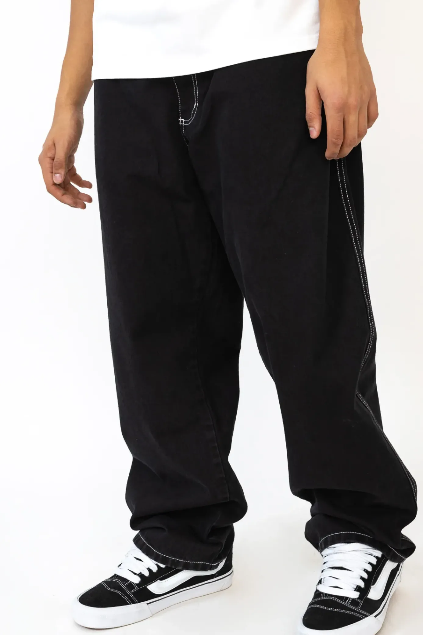 New Spodnie OGeans Denim Spodnie Baggy|Jeansy