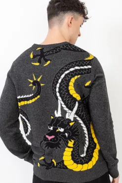 Sweter Ryu Bluzy Bez Kaptura