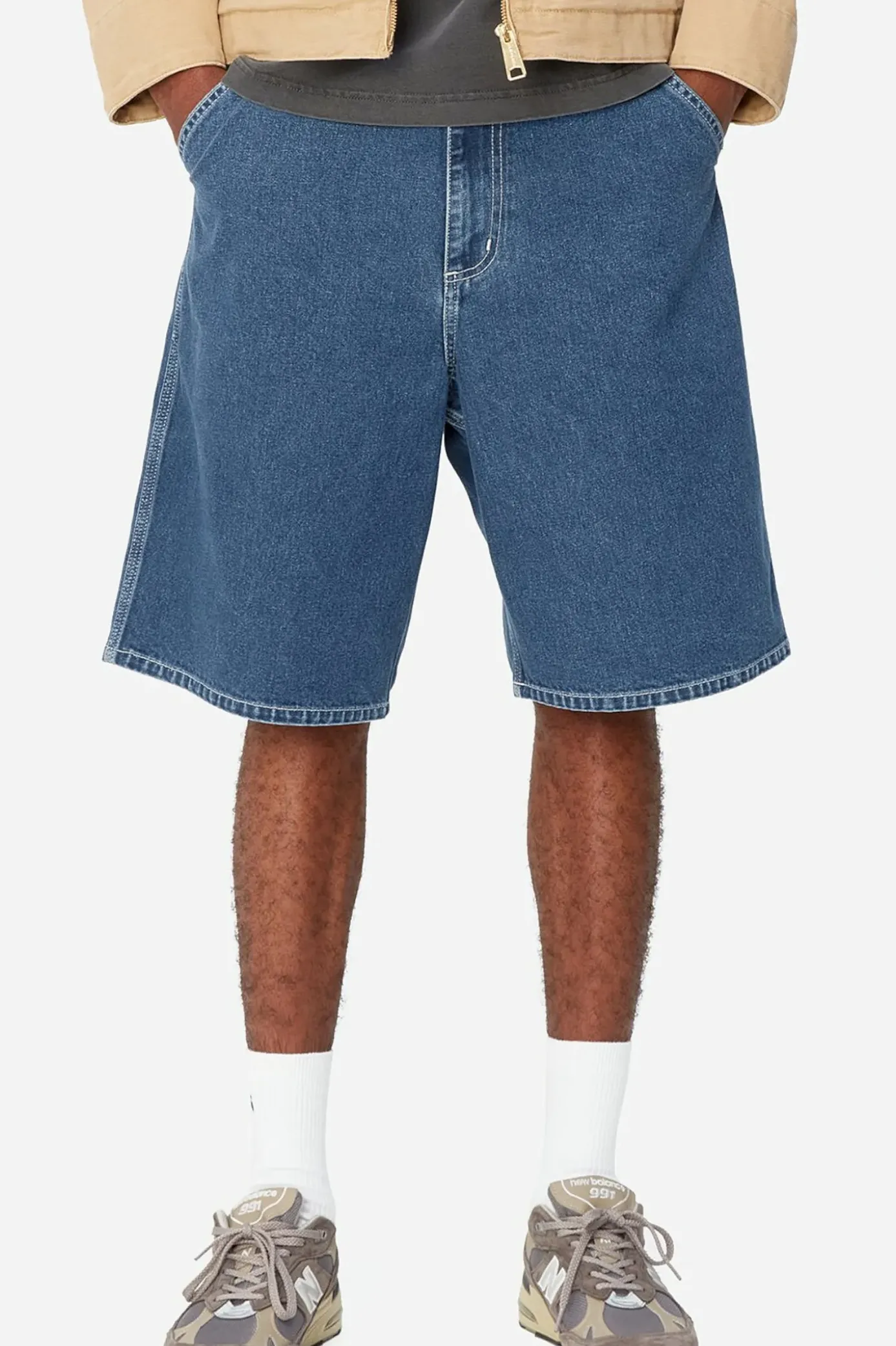 Clearance Szorty Simple Szorty Jeansowe|Jorts