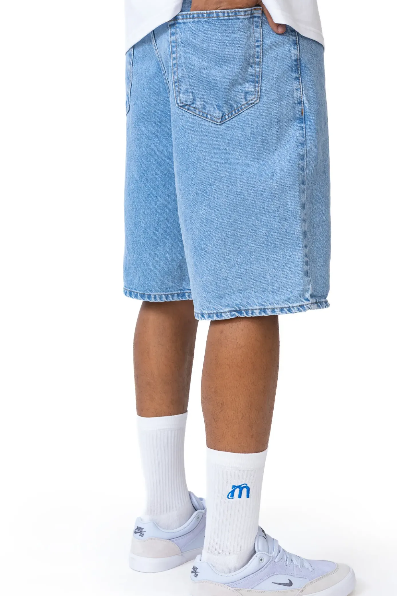 Outlet Szorty Loose Szorty Jeansowe|Jorts