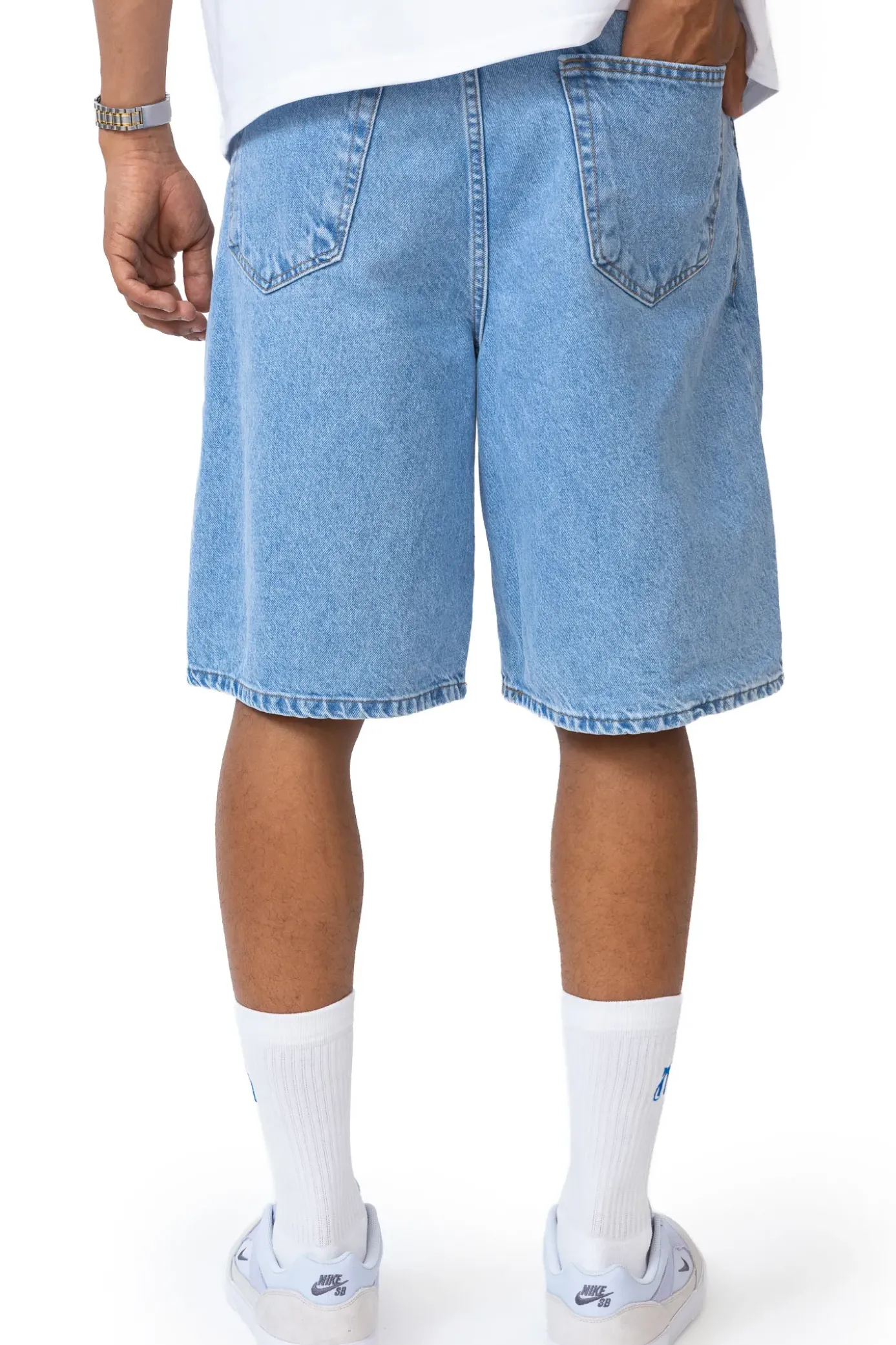 Outlet Szorty Loose Szorty Jeansowe|Jorts
