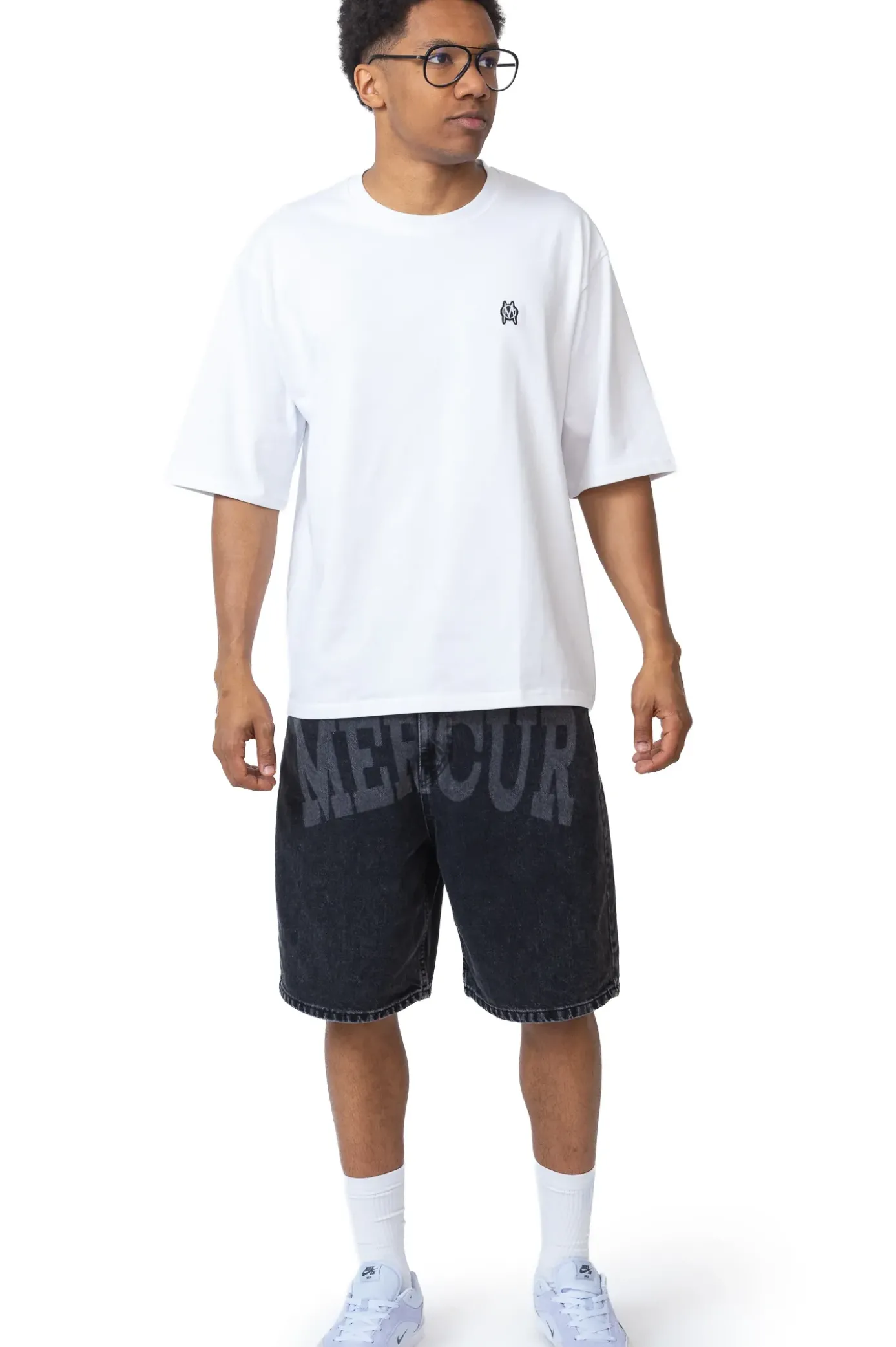 Hot Szorty Loose Box Szorty Jeansowe|Jorts