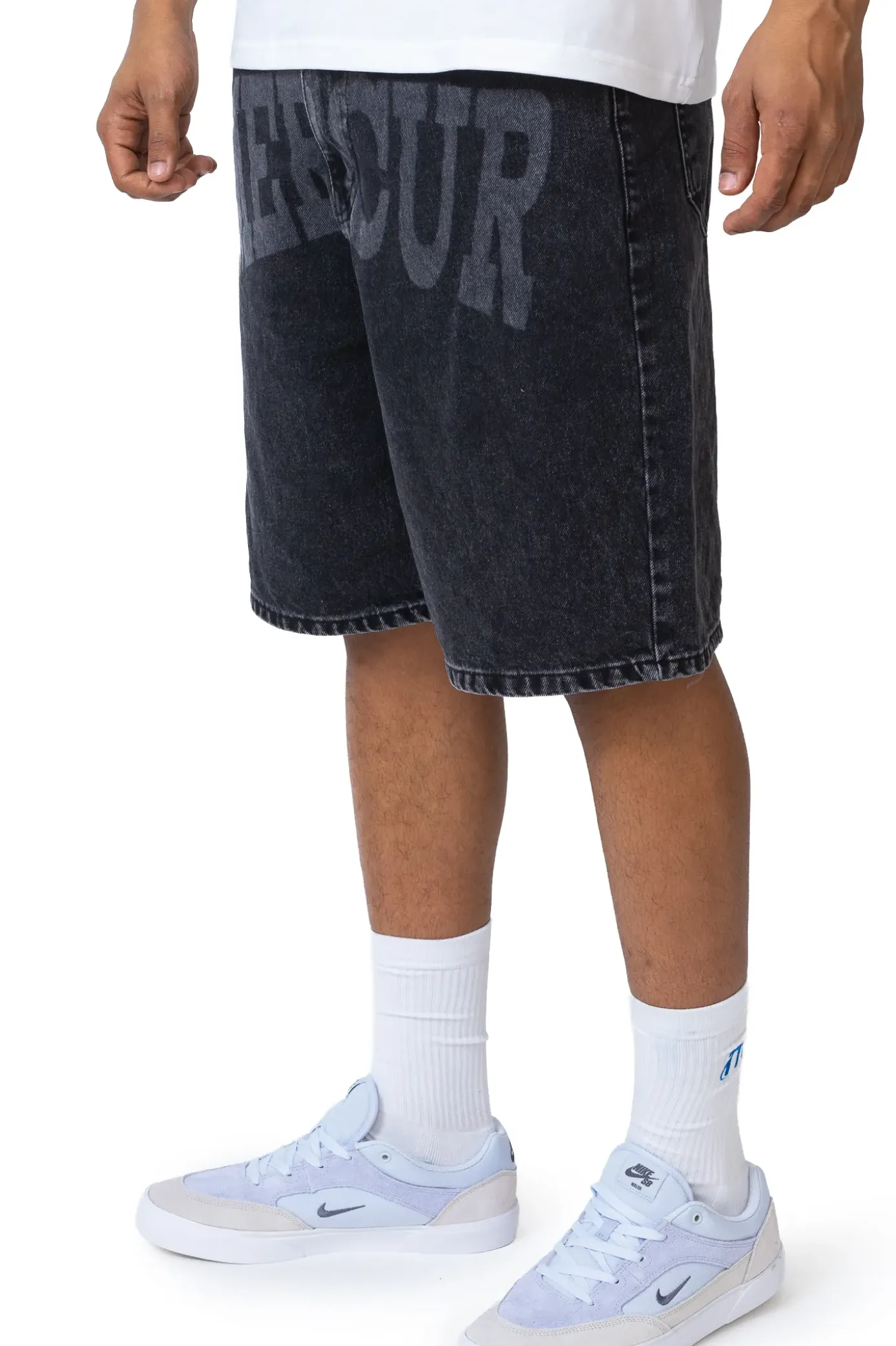 Hot Szorty Loose Box Szorty Jeansowe|Jorts