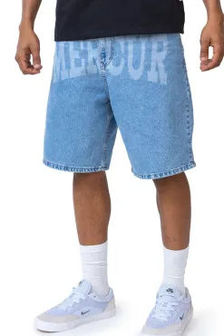 Clearance Szorty Loose Box Szorty Jeansowe|Jorts