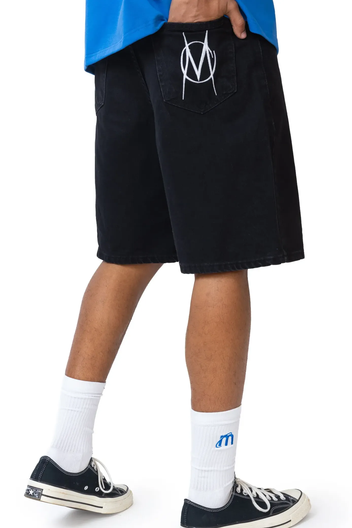 Best Szorty Loose Monument Szorty Jeansowe|Jorts