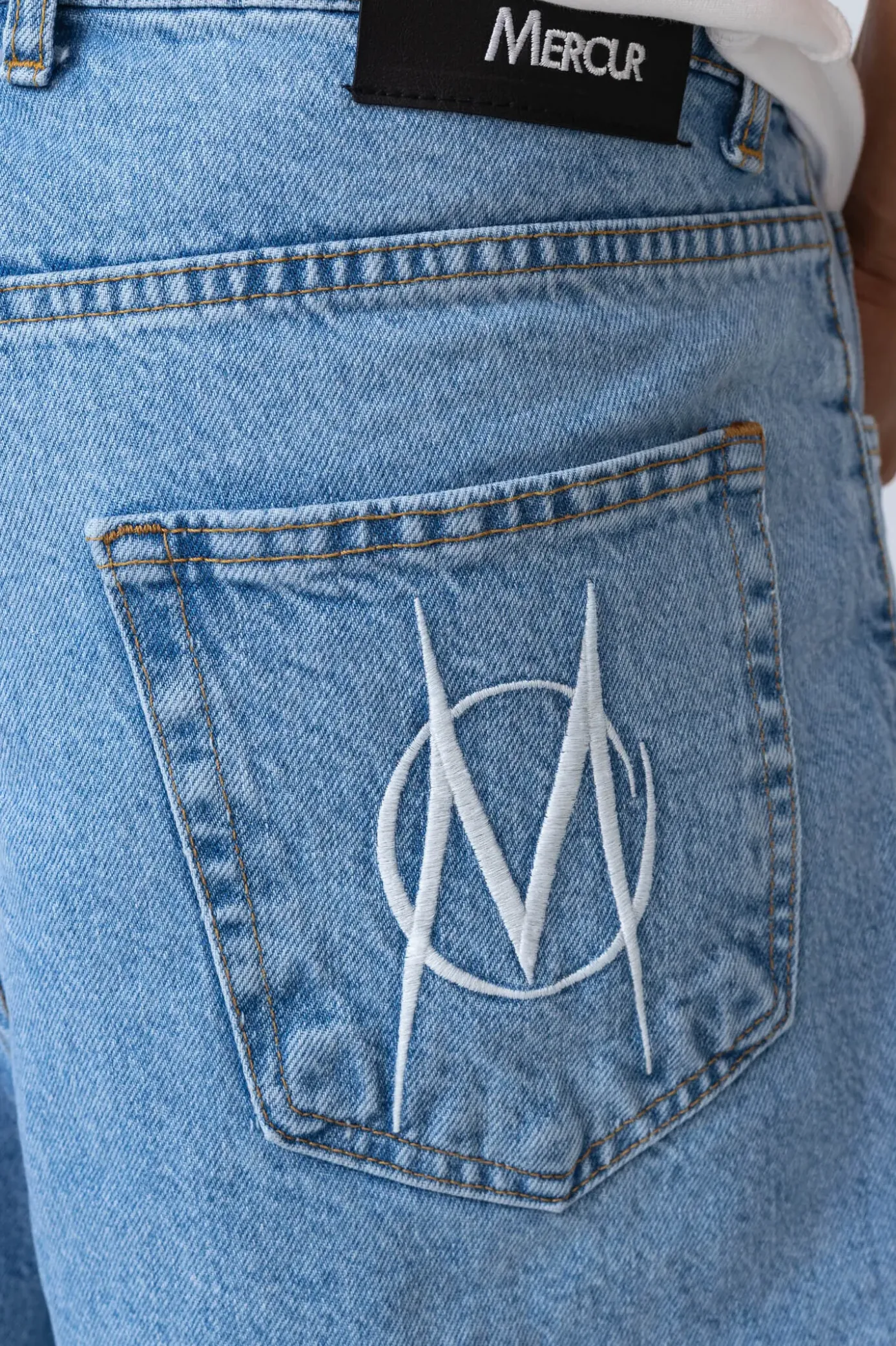 New Szorty Loose Monument Szorty Jeansowe|Jorts